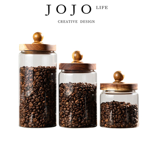 PD.Forget.储物罐中式 JOJO 忘却 木盖玻璃罐防尘密封罐