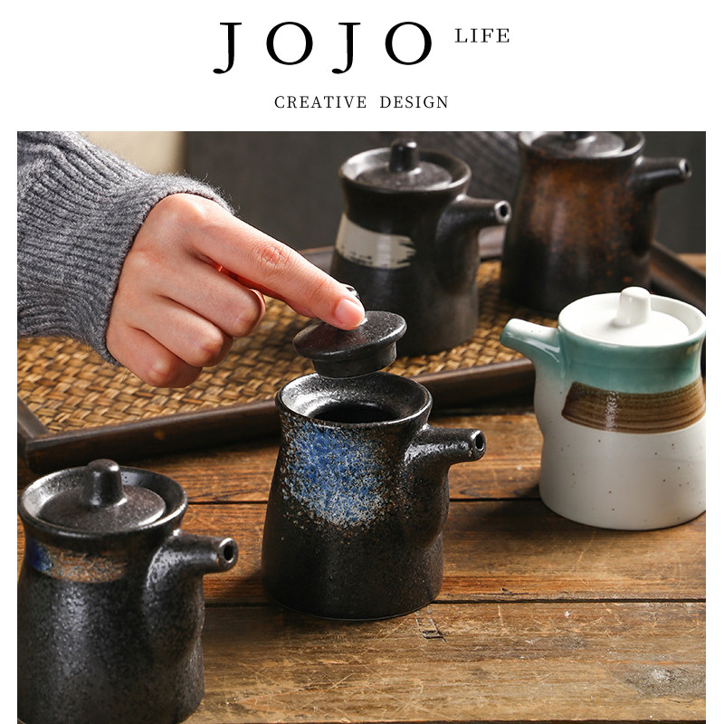 JOJO'S L. PD.Host.日式料理调味瓶陶瓷调料壶通用简约 |场主