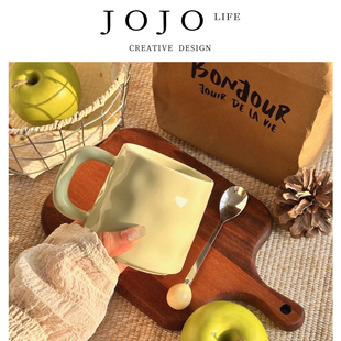 家用陶瓷水杯咖啡杯 JOJO PD.two.马克杯高颜值新款 点火