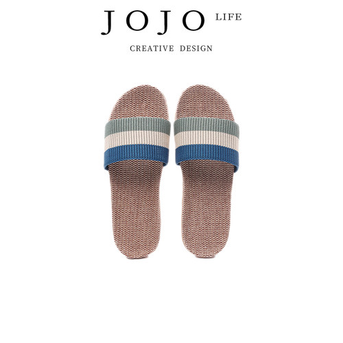 JOJO'SL.PD亚麻拖鞋女夏四季