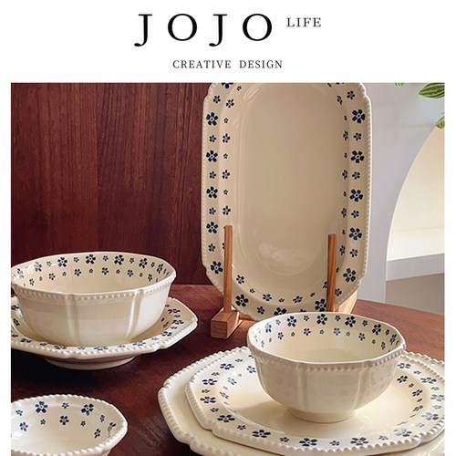JOJO'SLIFEPD牛排盘家用饭碗