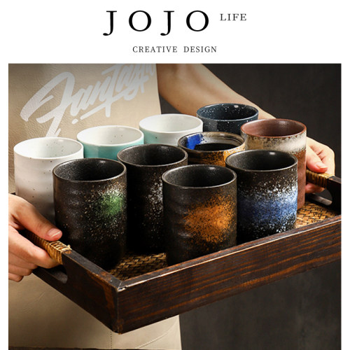 JOJO'SLIFEPD跨境日式茶杯陶瓷