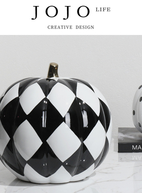 JOJO'SLIFEPD客厅茶几南瓜摆件