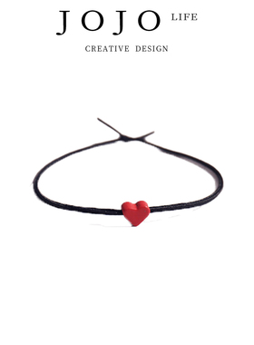 JOJO'S L. PD.mud.ins爱心小巧绑发手链可爱头绳发饰发圈 | 泥水