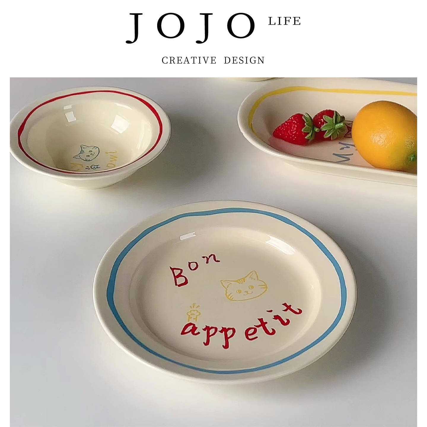 JOJO'SLIFEPD.创意甜品蛋糕盘