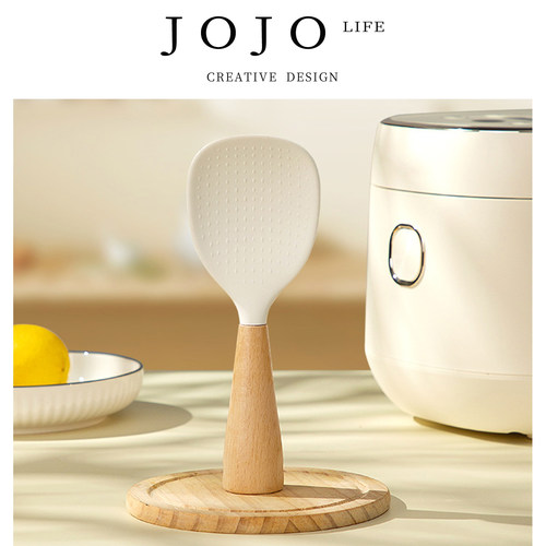 JOJO'SLIFEPD饭勺家用榉木收纳