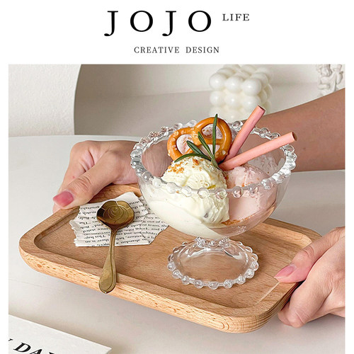 JOJO'SLIFEPD珠点高脚雪糕杯