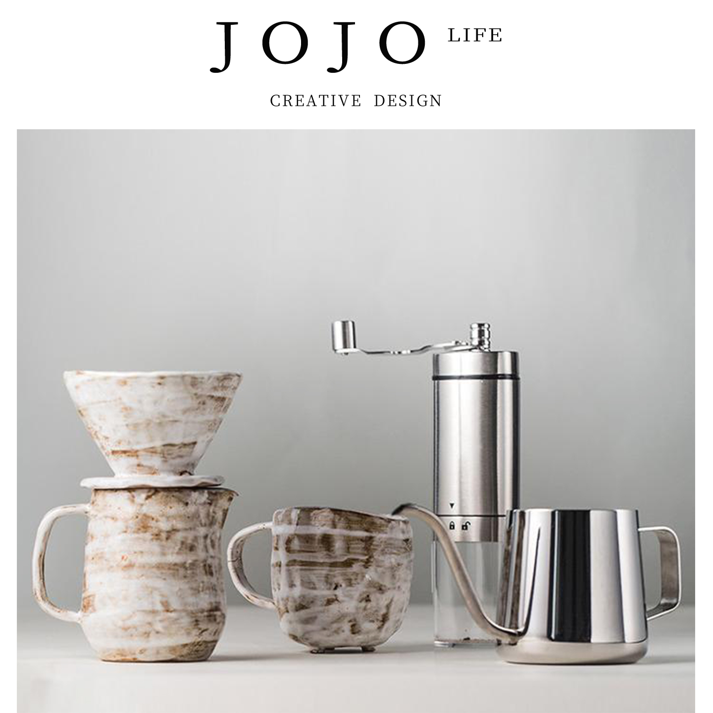 JOJO'SLIFEPD.手冲咖啡壶家用