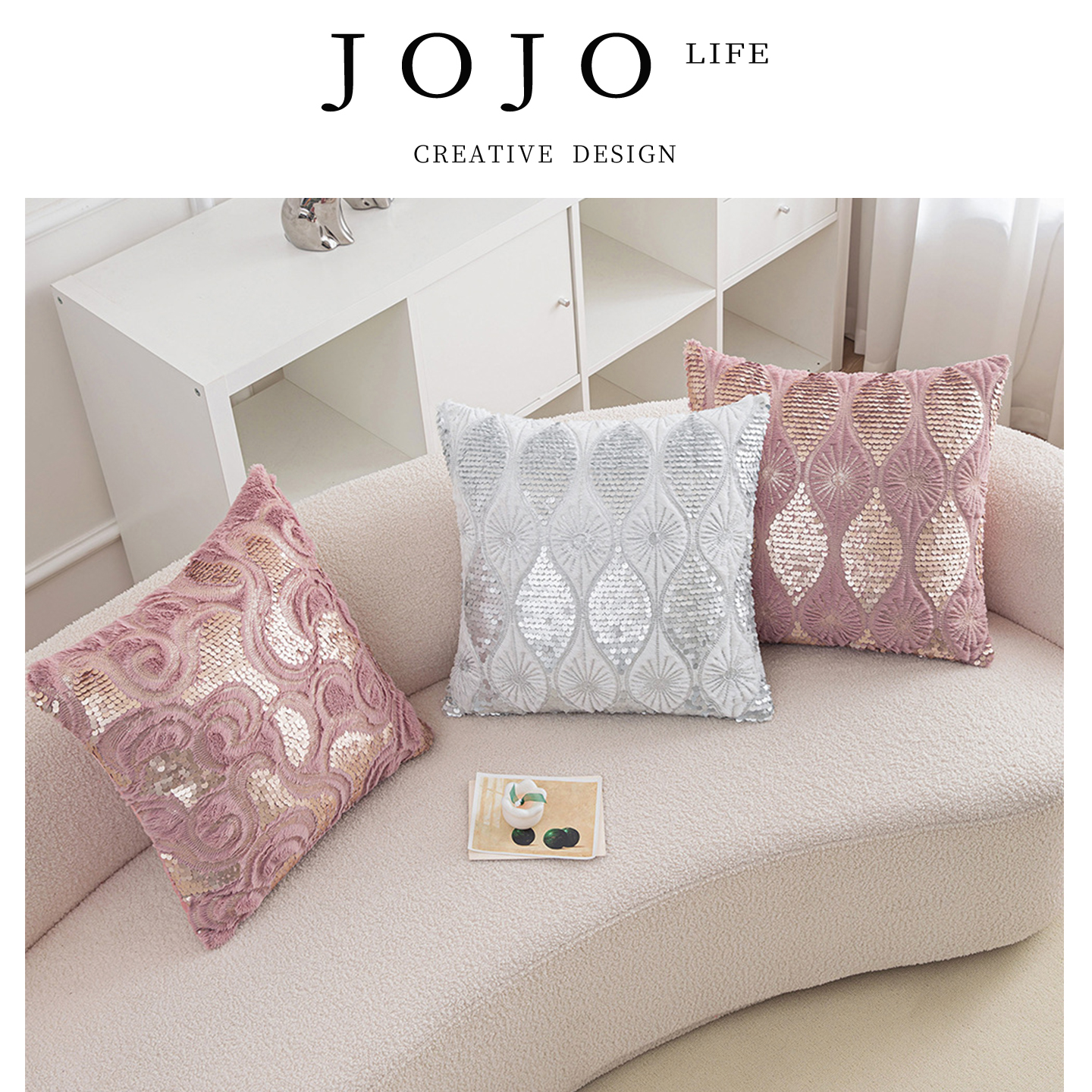 JOJO'SLIFEPD.家居靠枕腰枕套
