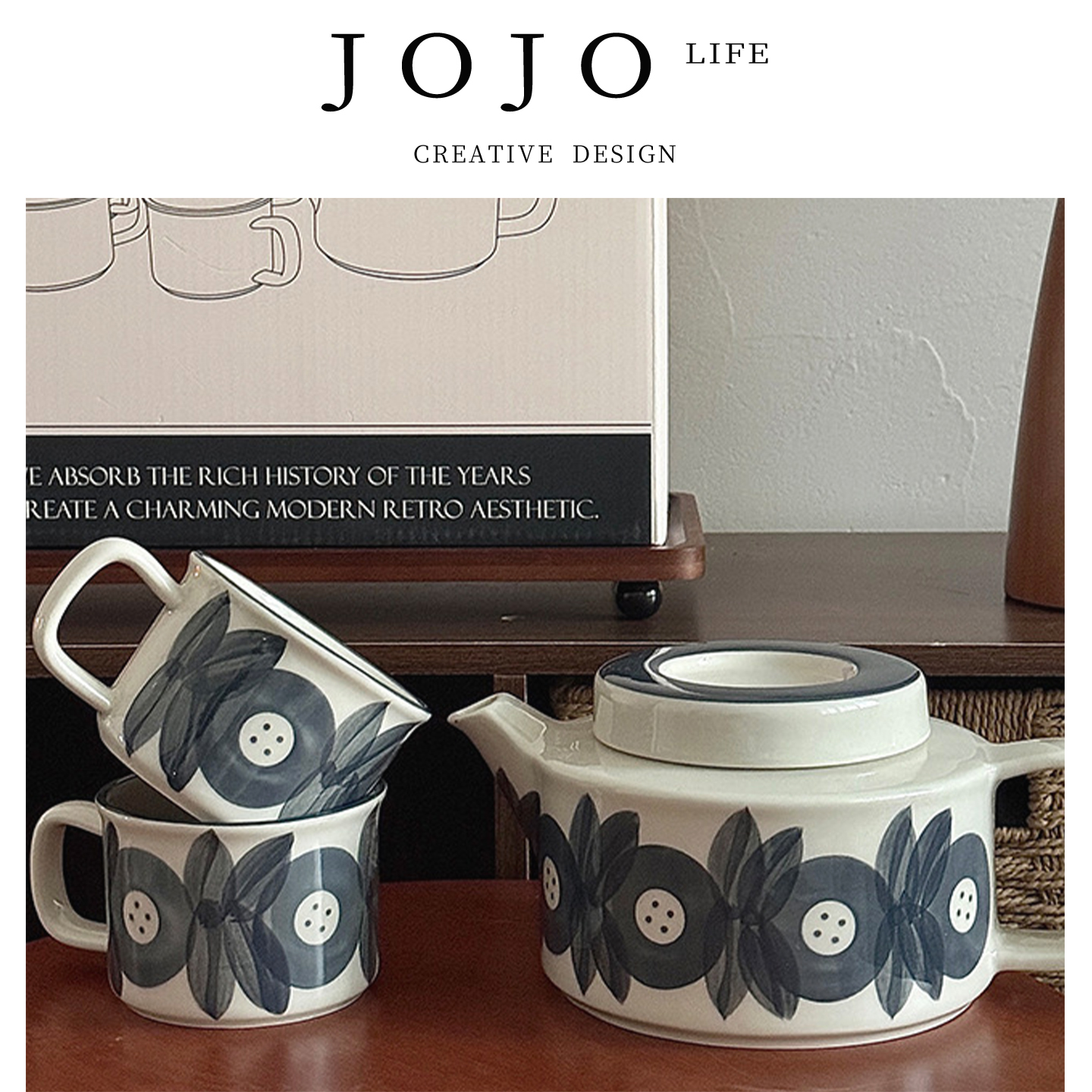 JOJO'SLIFEPD色釉冷水壶套装