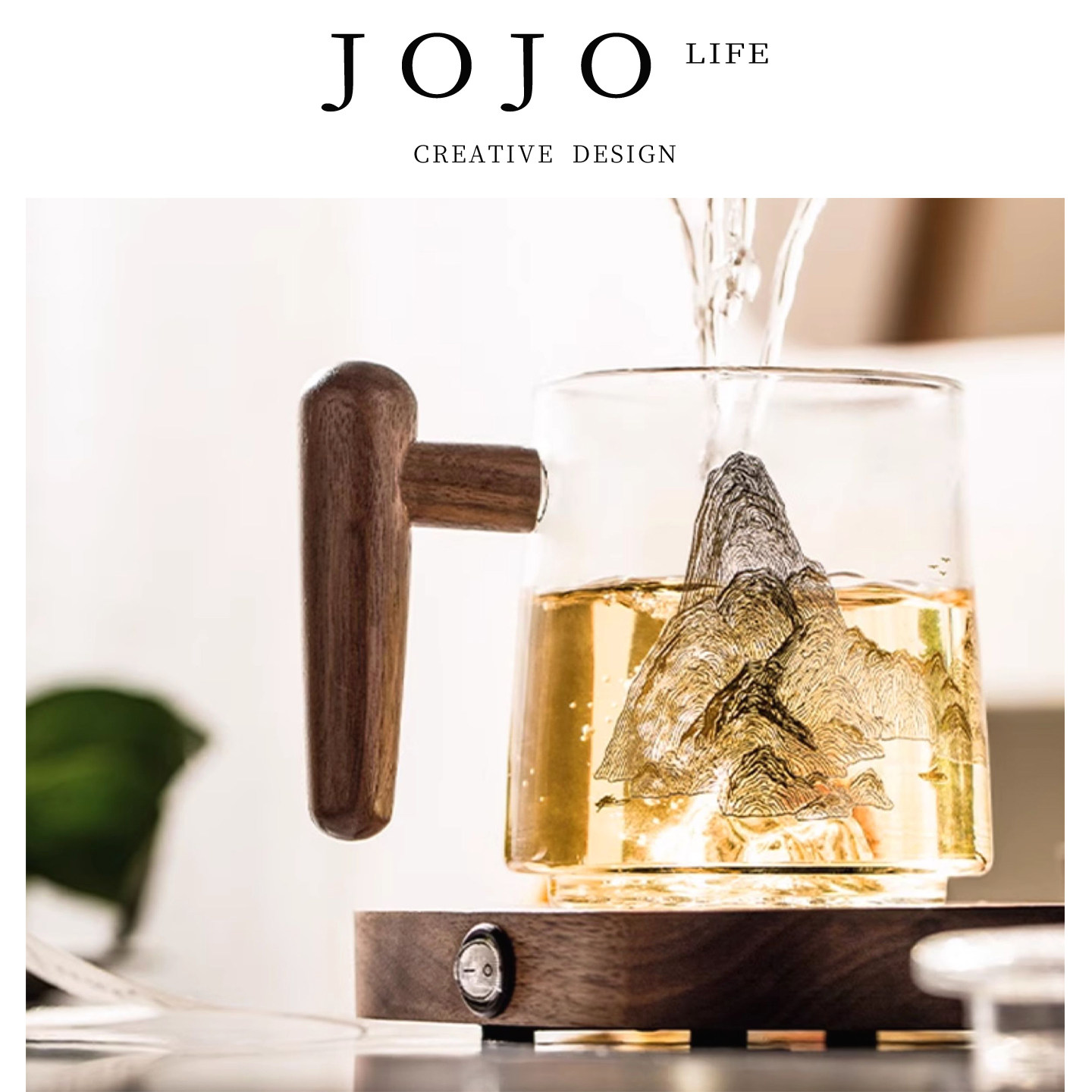 JOJO'SL.PD.耐热玻璃杯泡茶