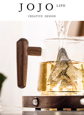 JOJO'S L.PD.robber.耐热玻璃杯泡茶办公室家用茶水分离杯 | 千山