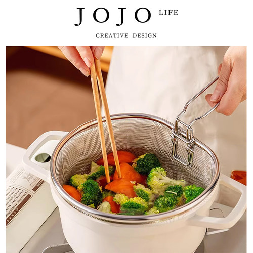 JOJO'S L. PD.Matching.滤网勺家用304不锈钢漏勺厨房捞面 | 职搭