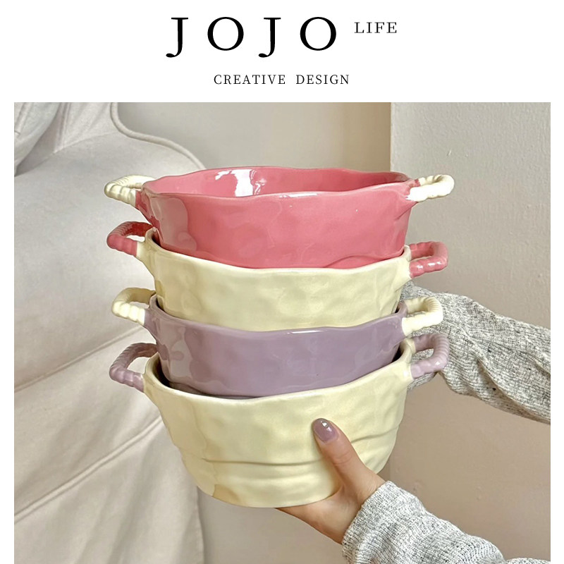 JOJO'S L. PD.telegra.双耳汤碗陶瓷辣烫碗螺蛳粉碗 | 电报