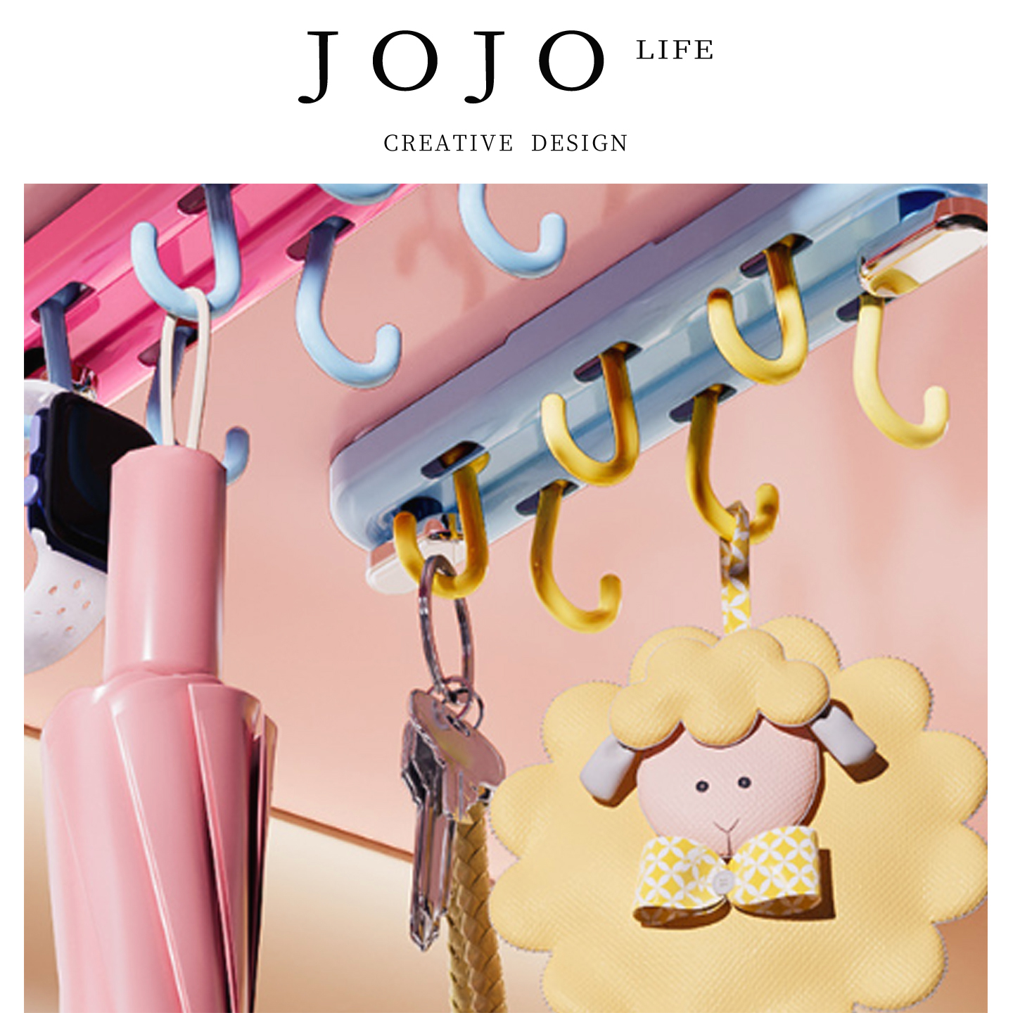 JOJO'SLIFEPD万向吸盘挂钩挂钩
