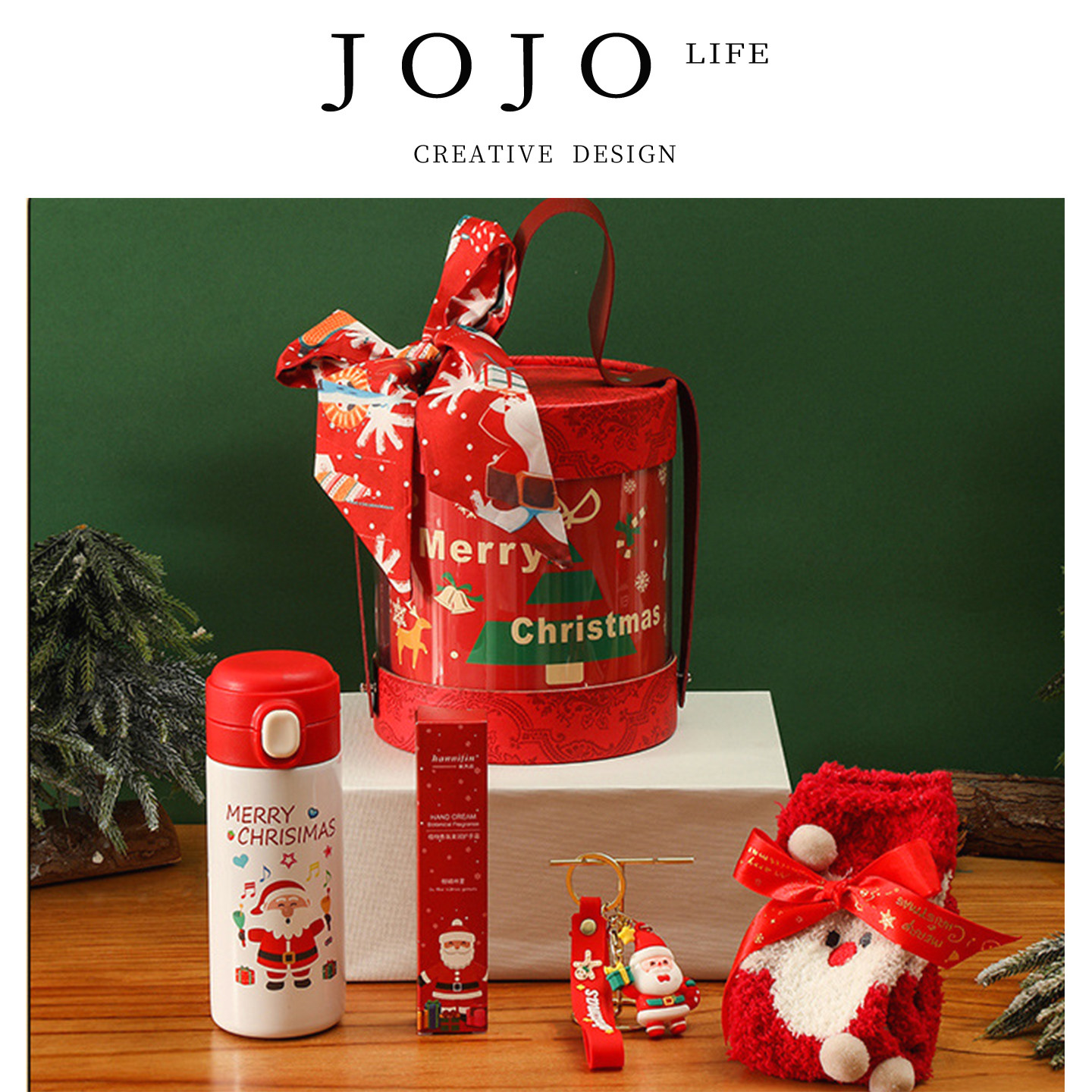 JOJO'SL.PD.苹果盒圣诞装饰品