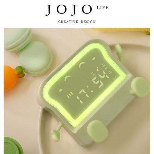 JOJO'SLIFEPD趣味闹钟七彩夜灯