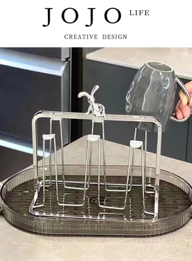 JOJO'S L. PD.ugly.轻奢托盘ins风亚克力盘子西餐盘 | 置丑