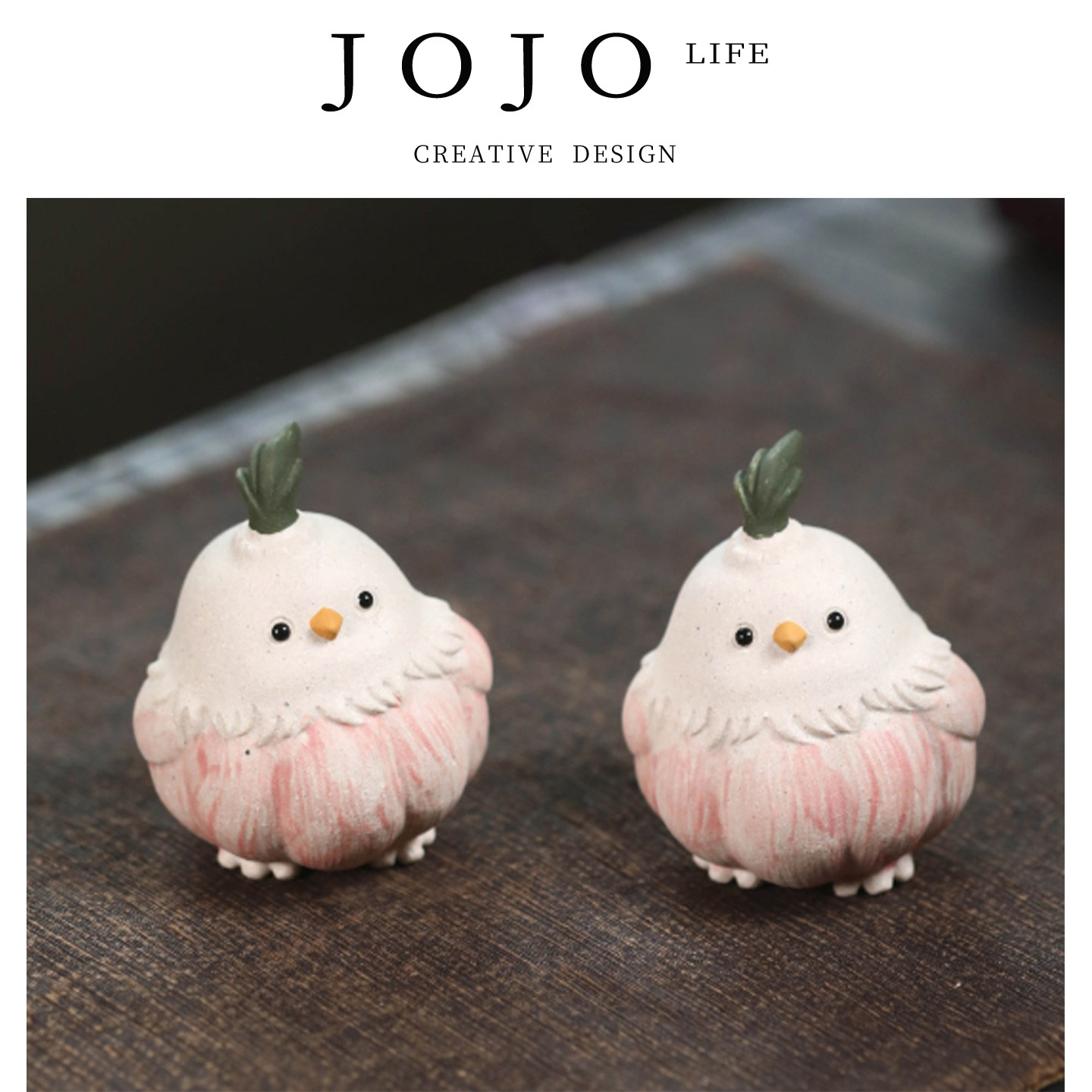 JOJO'S L. PD.cautious.茶宠摆件宜兴紫砂大蒜鸟精品手工 | 践谨,餐饮具,茶宠摆件,淘宝优惠券,粉丝福利购,淘宝优惠卷
