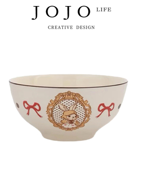 JOJO'S L. PD.Wind.餐具复古田园风陶瓷家用可爱碗盘套装 | 风声