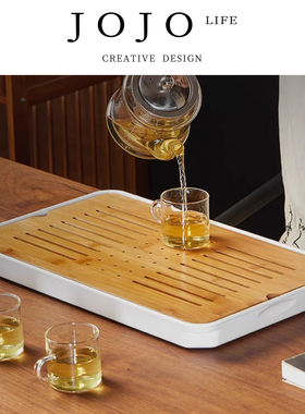 JOJO'S L. PD.errant.茶盘储水托盘竹茶台茶具密胺沥水盘 | 侠瘩