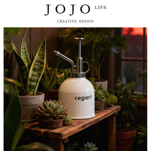 JOJO'S L. PD.Cegier.喷壶浇花家用养花浇水手压植物多肉 | 琼扉