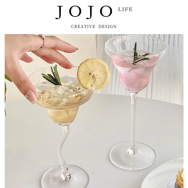 JOJO'S L. PD.guard.鸡尾酒杯今夜不回家弯脚高脚杯创意 | 独守