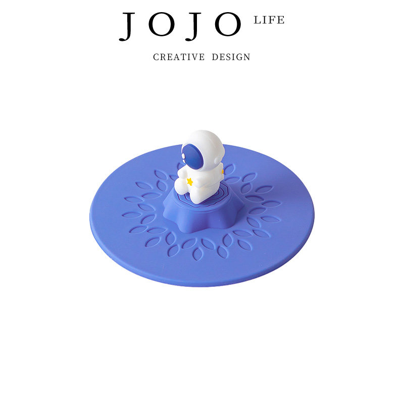 JOJO'S L. PD.Hungry.杯盖玻璃杯硅胶通用马克杯杯盖大号 | 饿受