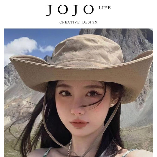 JOJO'SLIFEPD沙滩帽速干创意薄