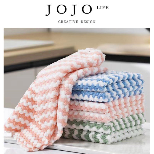 JOJO'S LIFE PD珊瑚绒抹布洗碗