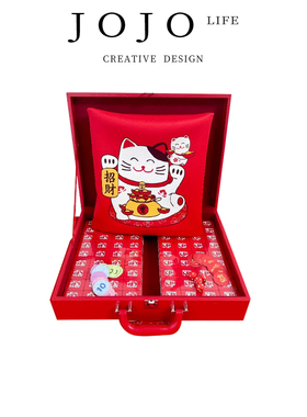 JOJO'S L. PD. Sauerk.麻将家用送亲友红色招财猫聚会麻将 | 酸菜