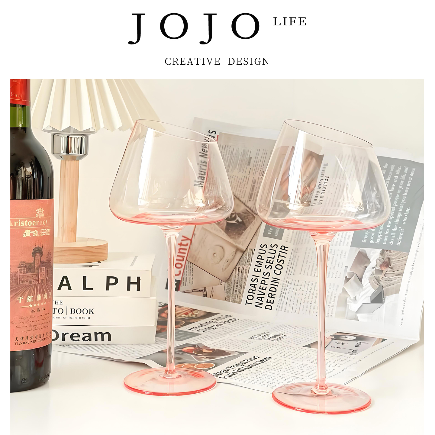 JOJO'S L. PD.Clear.酒具德国勃艮第轻奢高脚杯红酒清菀 | 莱特