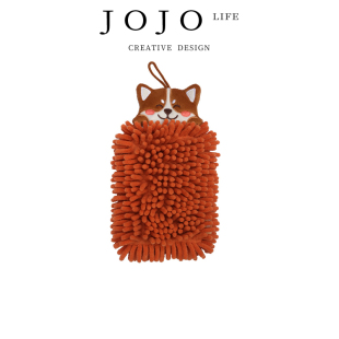 JOJO PD.杂货先生.擦手巾卡通可爱动物雪尼尔擦手巾 司晨