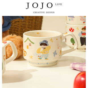 JOJO'S L. PD.noodles.手杯子马克杯高颜值家用咖啡杯 | 天面