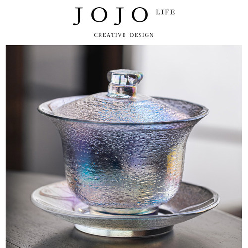 JOJO'SLIFEPD三才盖碗水晶玻璃