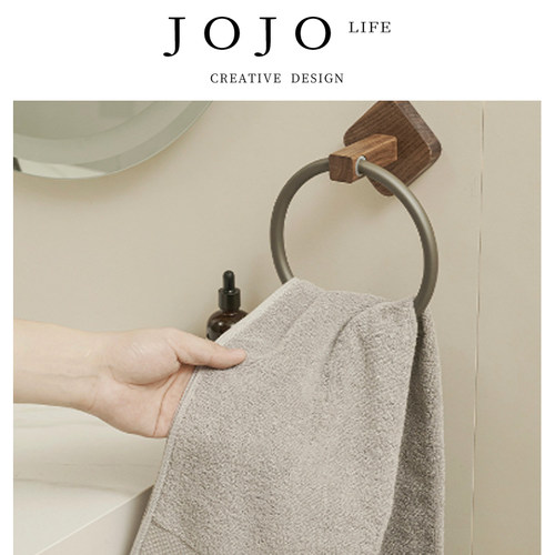 JOJO'SLIFEPD毛巾环置物架