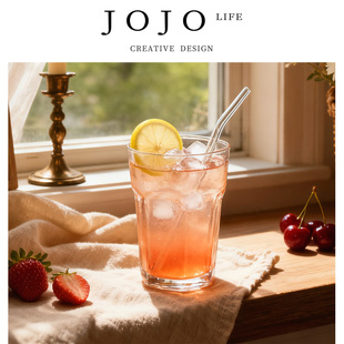 JOJO'S L. PD.carry.大容量果茶玻璃杯夏日家用加厚创意 | 蹋载
