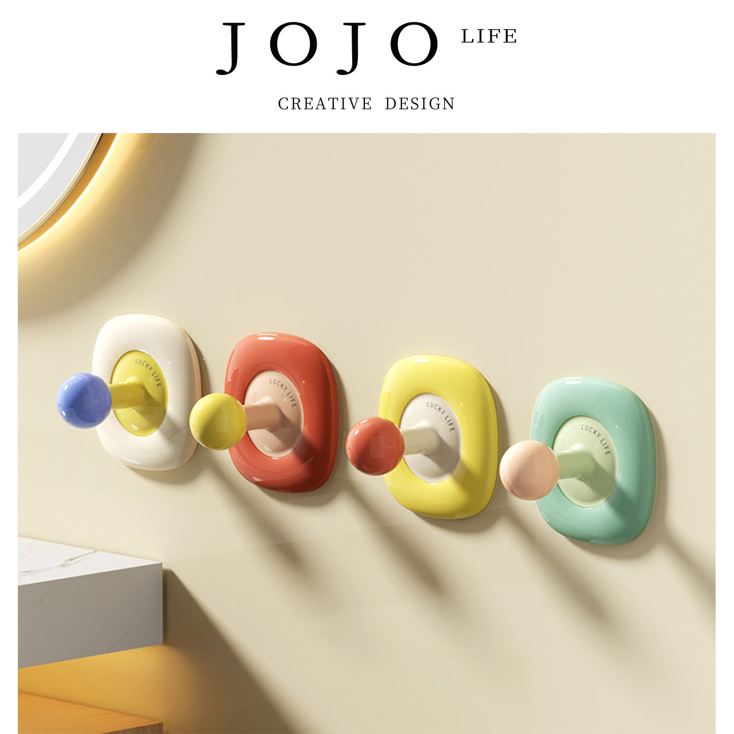 JOJO'SLIFEPD粘钩挂钩衣放承重