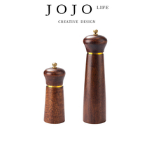JOJO'S L. PD.Good.研磨器橡木胡椒实木质家用海盐黑胡椒磨 |佳岳