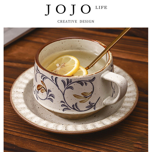 JOJO'SLIFEPD咖啡杯套装复古