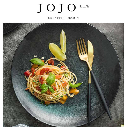 JOJO'SLIFEPD盘子西餐牛排盘