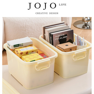  严个 塑料收纳箱家用  JOJO S L. PD.strict.车载收纳箱时尚