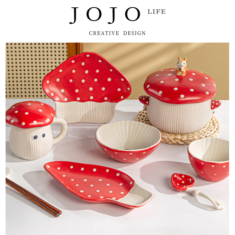 JOJO'S LIFE PD蘑菇高颜值盘子