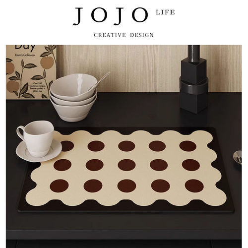 JOJO'SLIFEPD复古中古风沥水垫