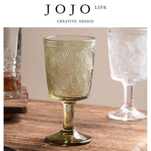 JOJO'SLIFEPD高脚杯复古浮雕