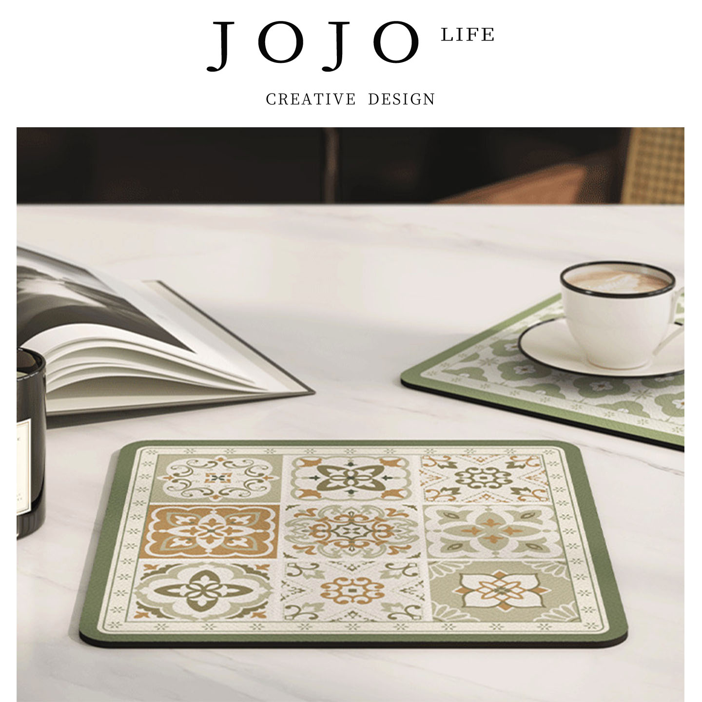 JOJO'SLIFEPD隔热防烫垫茶杯垫