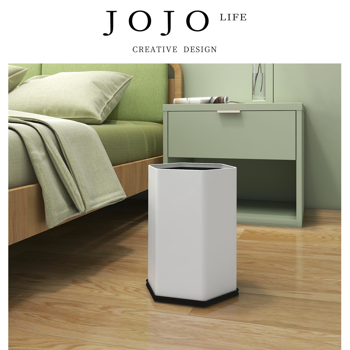 JOJO'SLIFEPD垃圾桶家用极简