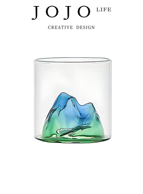 JOJO'S L. PD·Embark·杯具玻璃杯家用彩色观山耐热酒杯子| 冰山