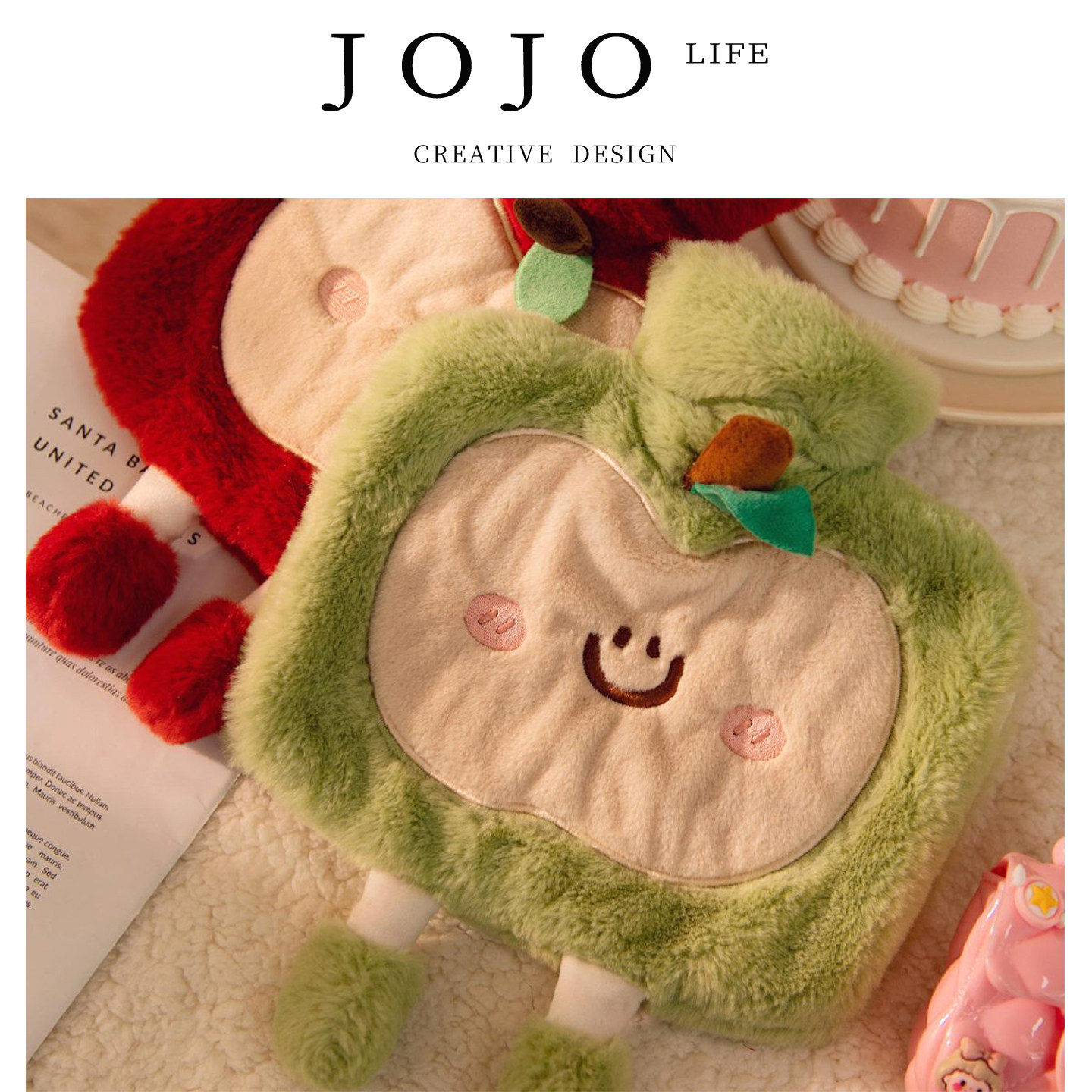 JOJO'SL.PD.小苹果注水热水袋