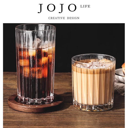 JOJO'SL.PD杯具玻璃复古条纹